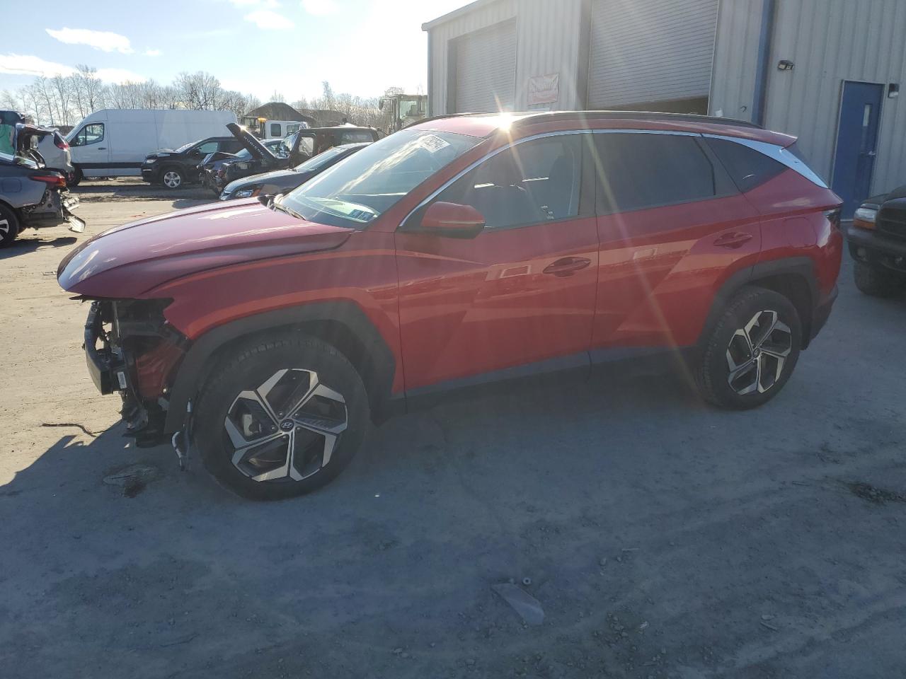 2022 HYUNDAI TUCSON SEL VIN:5NMJFCAE2NH063588