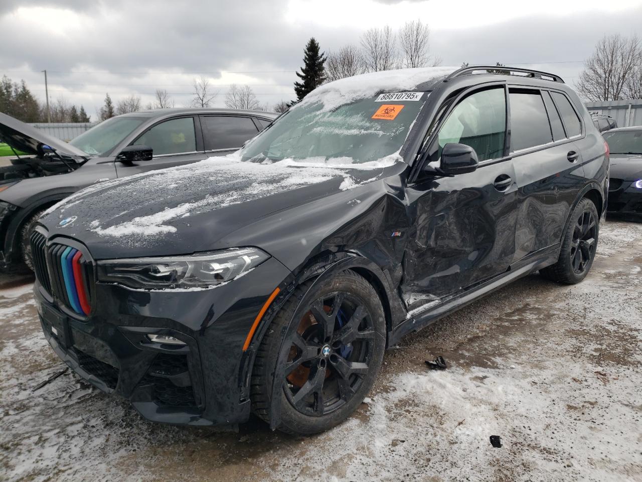 2022 BMW X7 M50I VIN:5UXCX6C01N9M53973