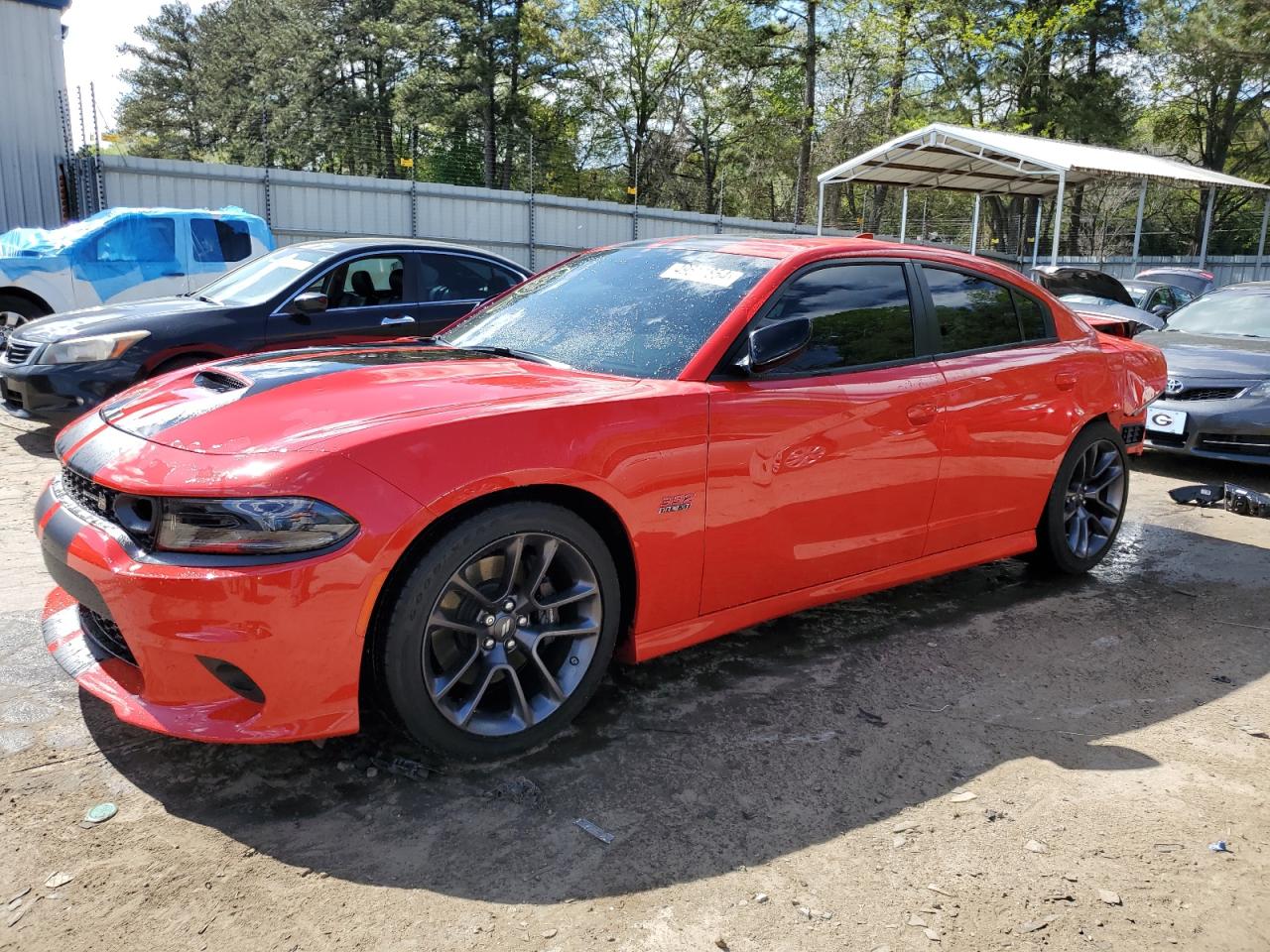 2023 DODGE CHARGER SCAT PACK VIN:2C3CDXGJ8PH673217