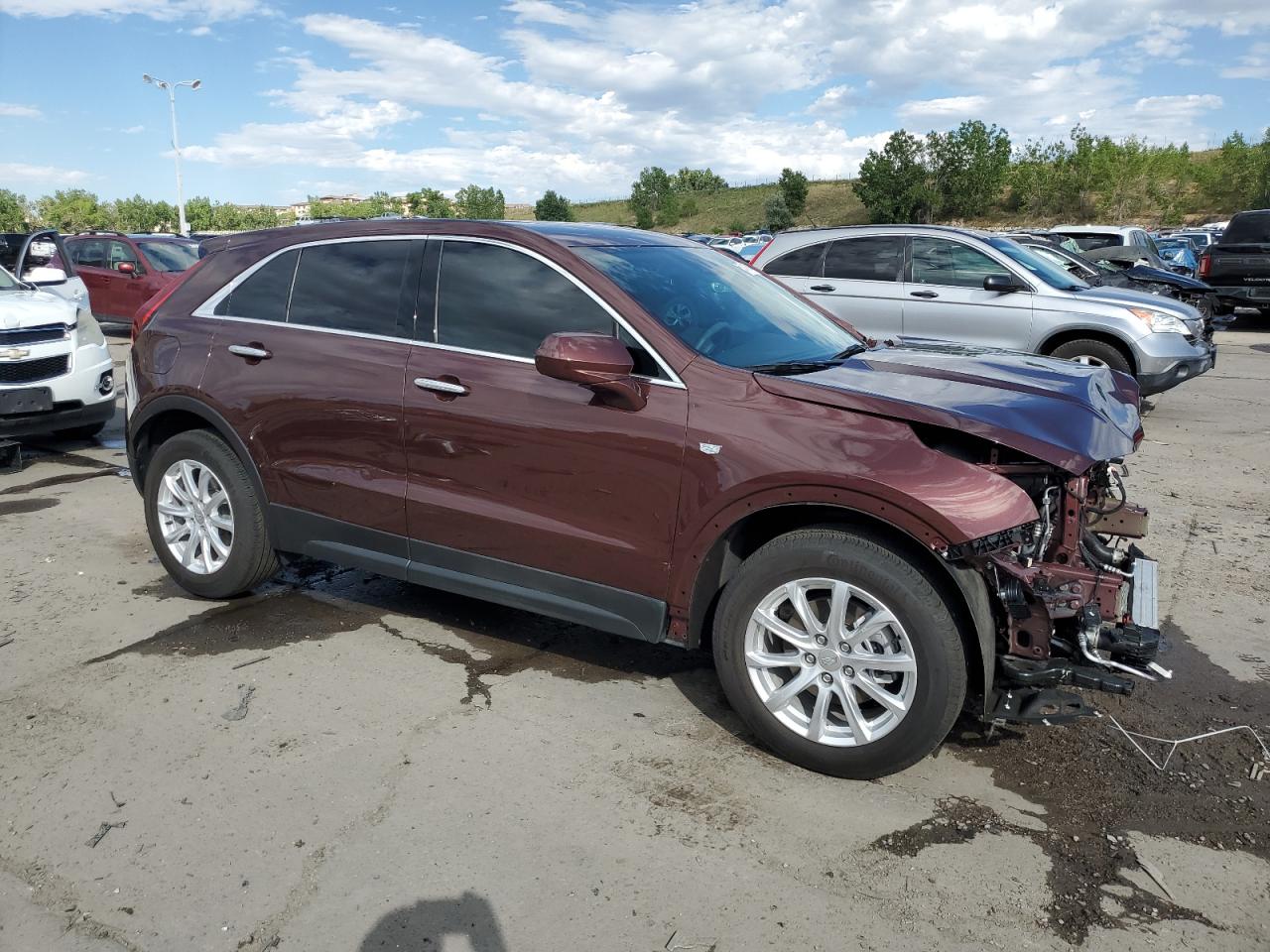 2022 CADILLAC XT4 LUXURY VIN:1GYAZAR46NF147282