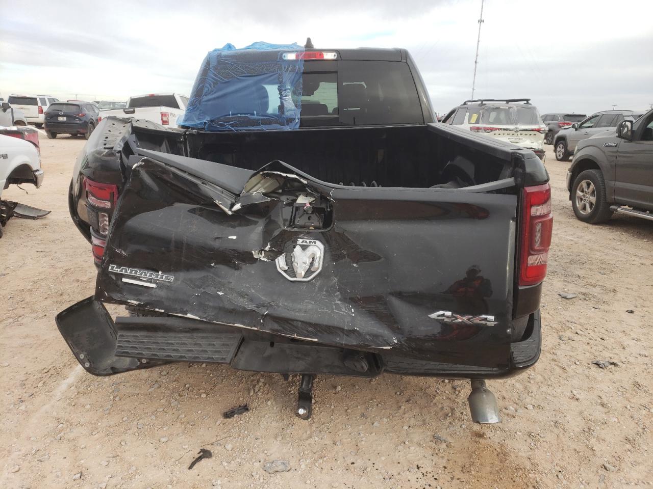 2022 RAM 1500 LARAMIE VIN:1C6SRFJT7NN379767