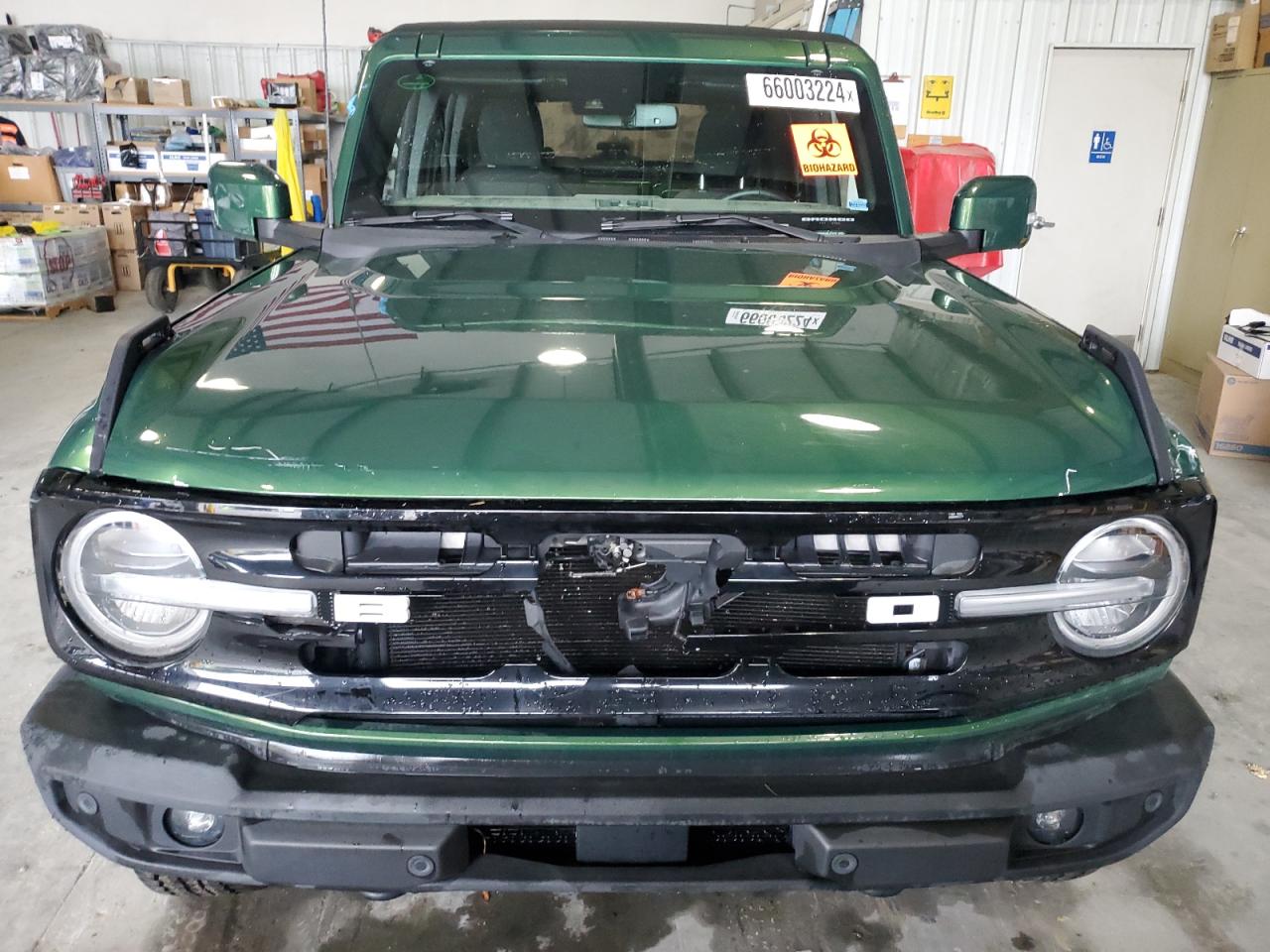 2022 FORD BRONCO BASE VIN:1FMEE5BP4NLA74179