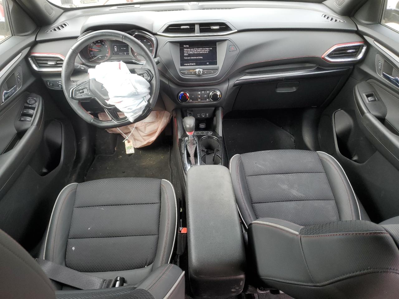 2022 CHEVROLET TRAILBLAZER RS VIN:KL79MTSL0NB033433