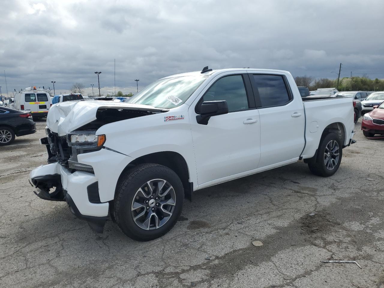 2022 CHEVROLET SILVERADO LTD K1500 RST VIN:3GCUYEEDXNG107529