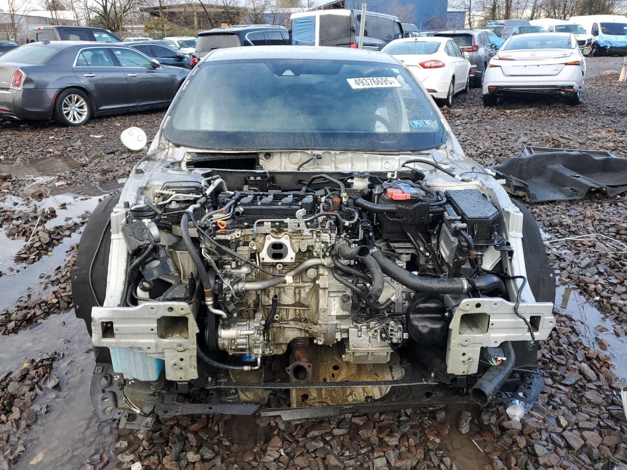 2022 HONDA ACCORD SPORT VIN:1HGCV1F32NA031629