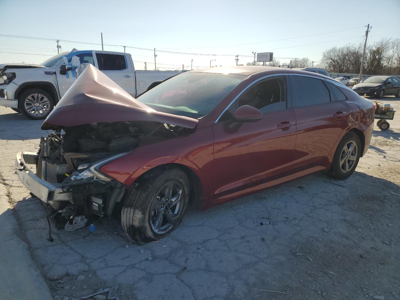 2022 KIA K5 LXS VIN:5XXG14J24NG136060
