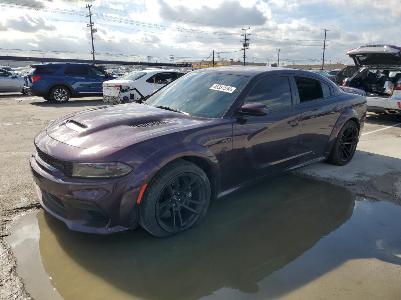 2022 DODGE CHARGER SRT HELLCAT VIN:2C3CDXL90NH163968