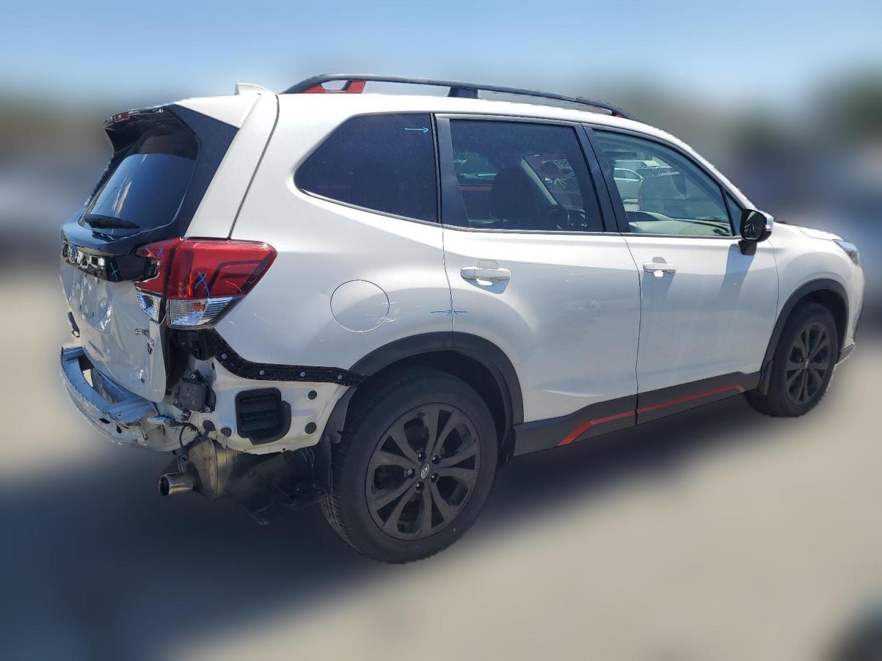 2022 SUBARU FORESTER SPORT VIN:JF2SKAJC3NH406088