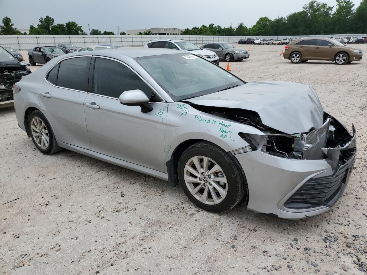 2022 TOYOTA CAMRY LE VIN:4T1C11AK4NU629160
