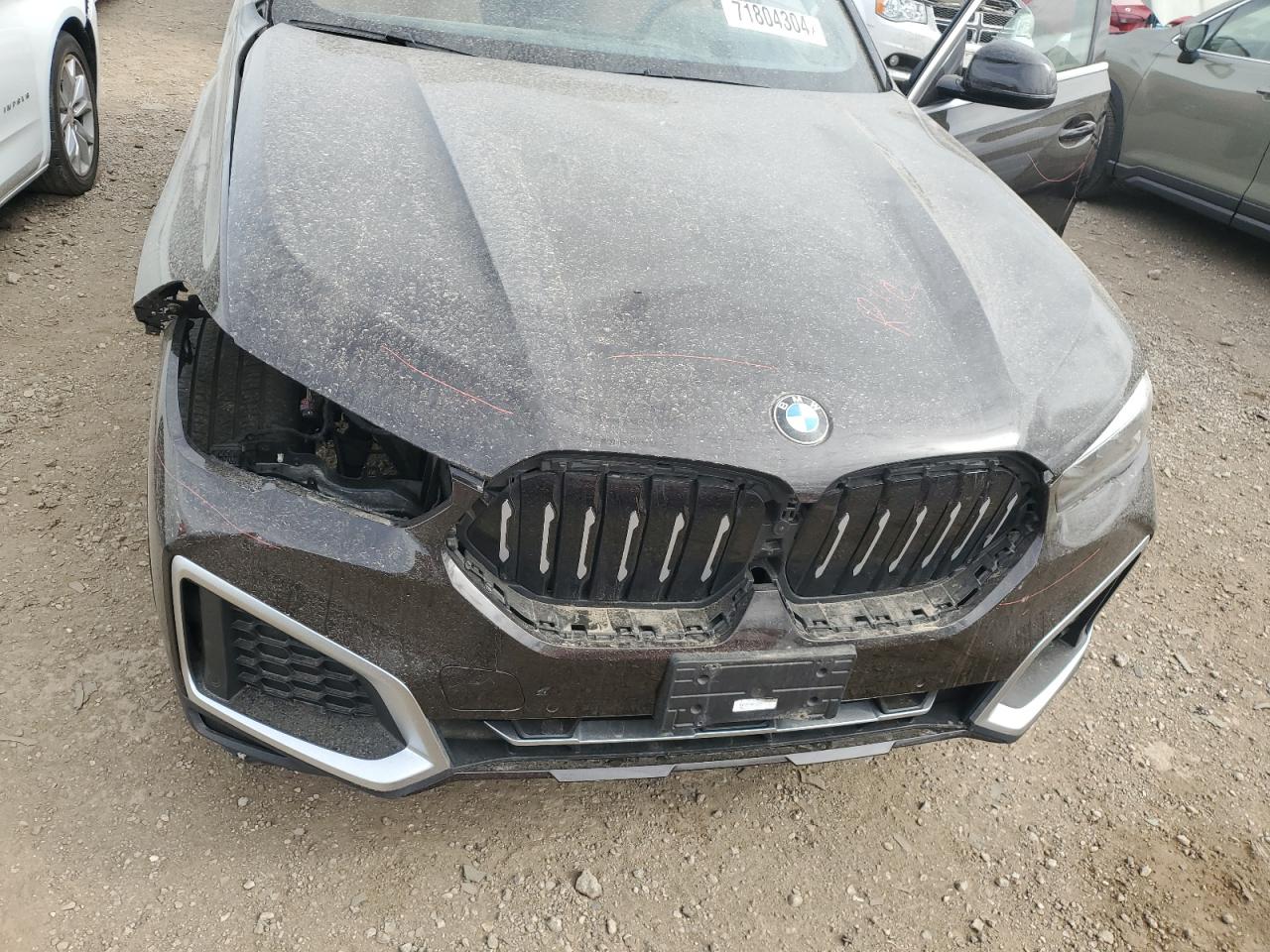 2022 BMW X6 XDRIVE40I VIN:5UXCY6C01N9K11052