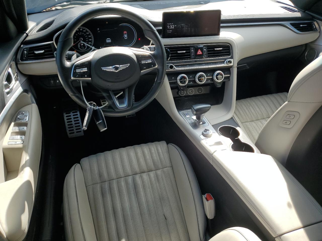 2022 GENESIS G70 BASE VIN:KMTG54TE9NU084593