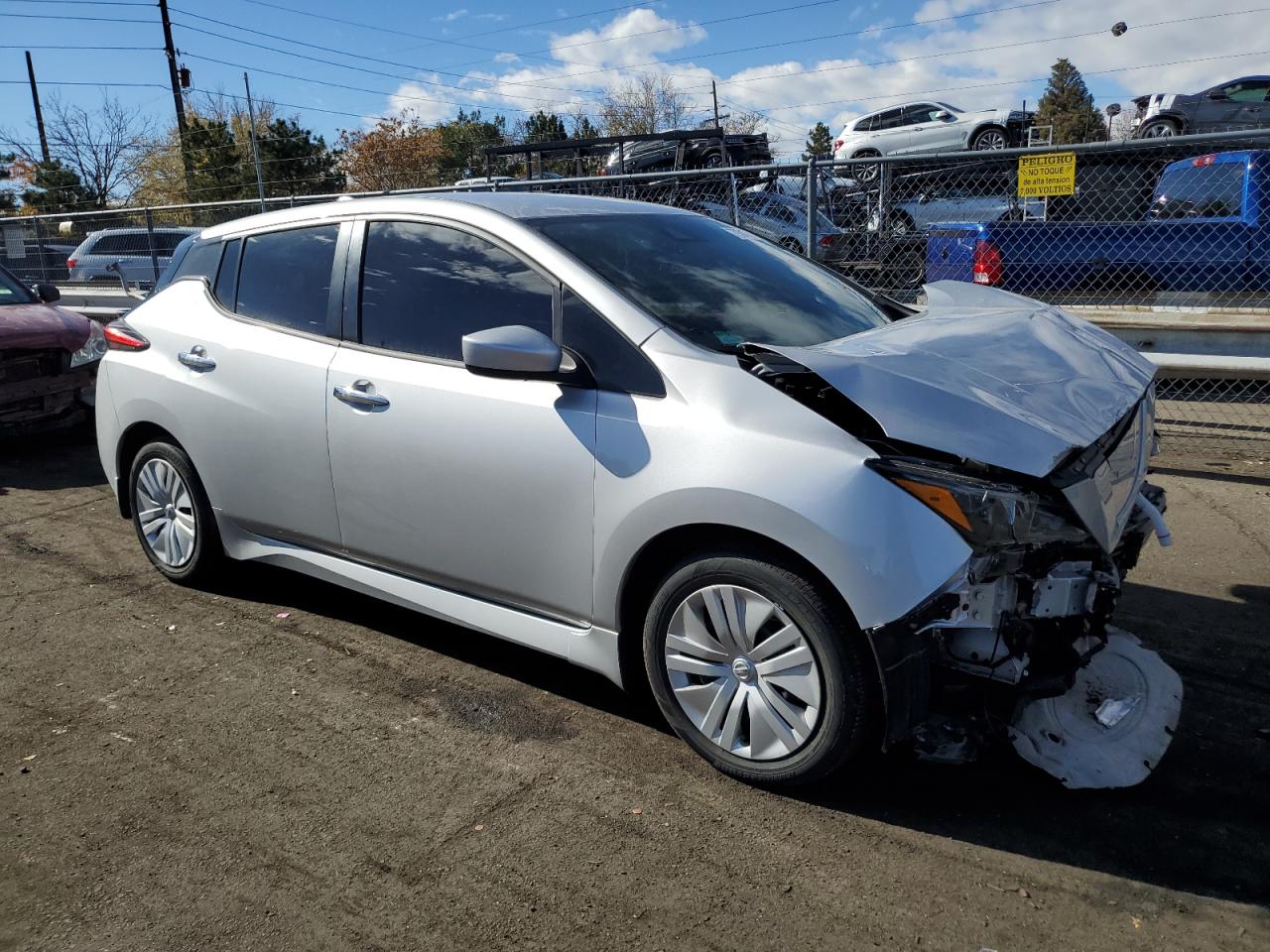 2022 NISSAN LEAF S VIN:1N4AZ1BV3NC559014