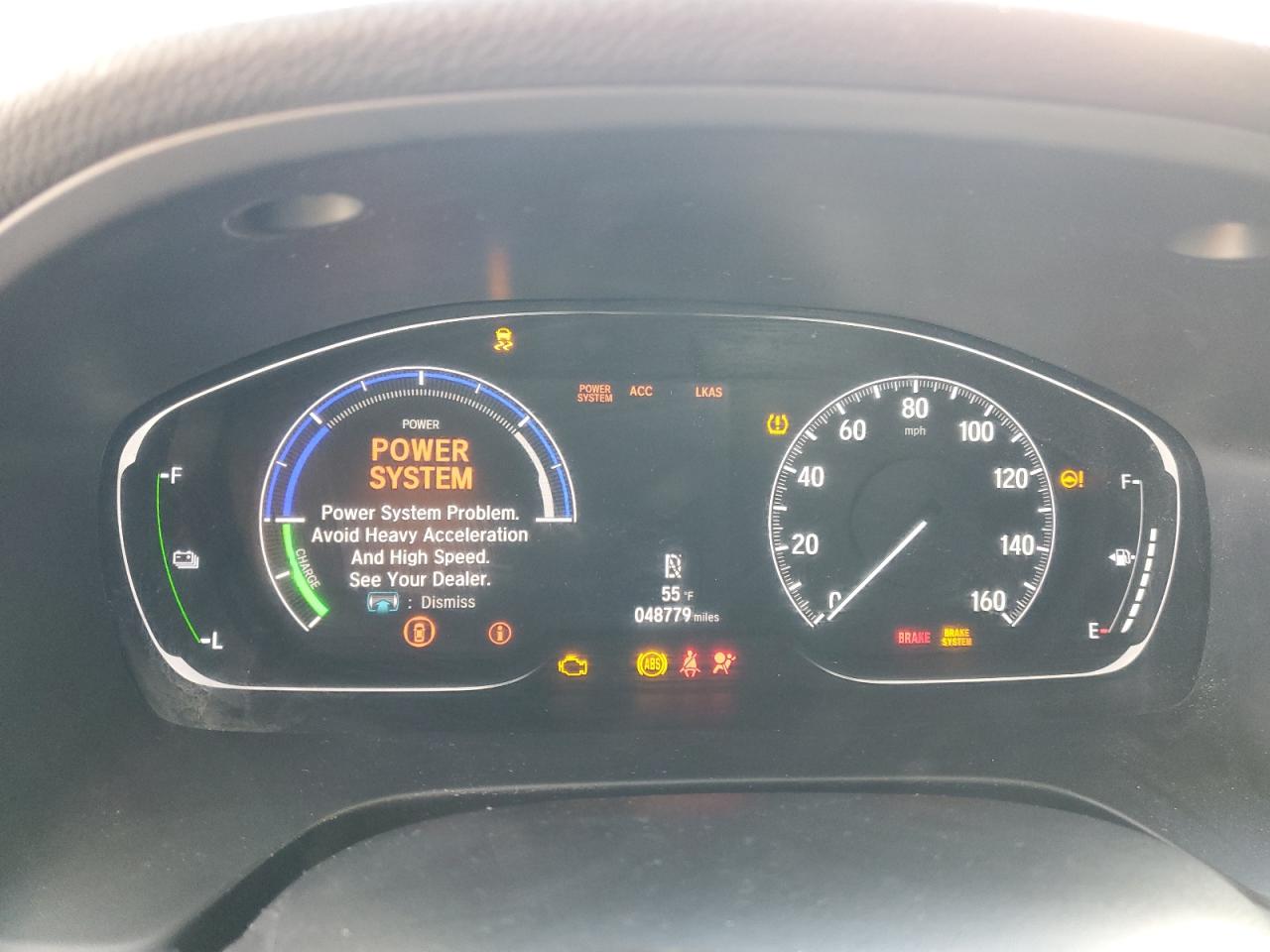 2022 HONDA INSIGHT EX VIN:19XZE4F58NE002872