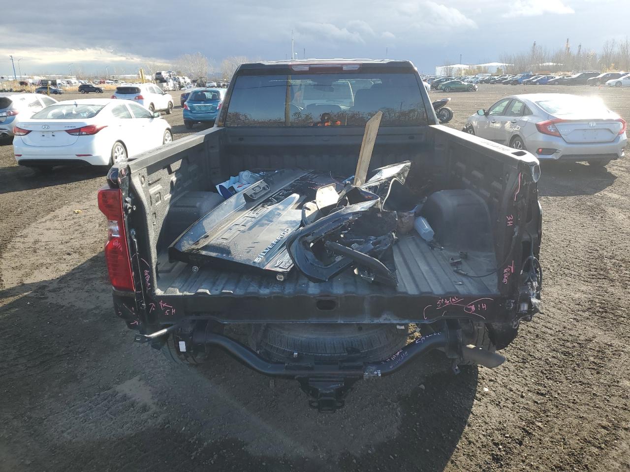 2023 CHEVROLET SILVERADO K1500 CUSTOM VIN:1GCPDBEK7PZ141257