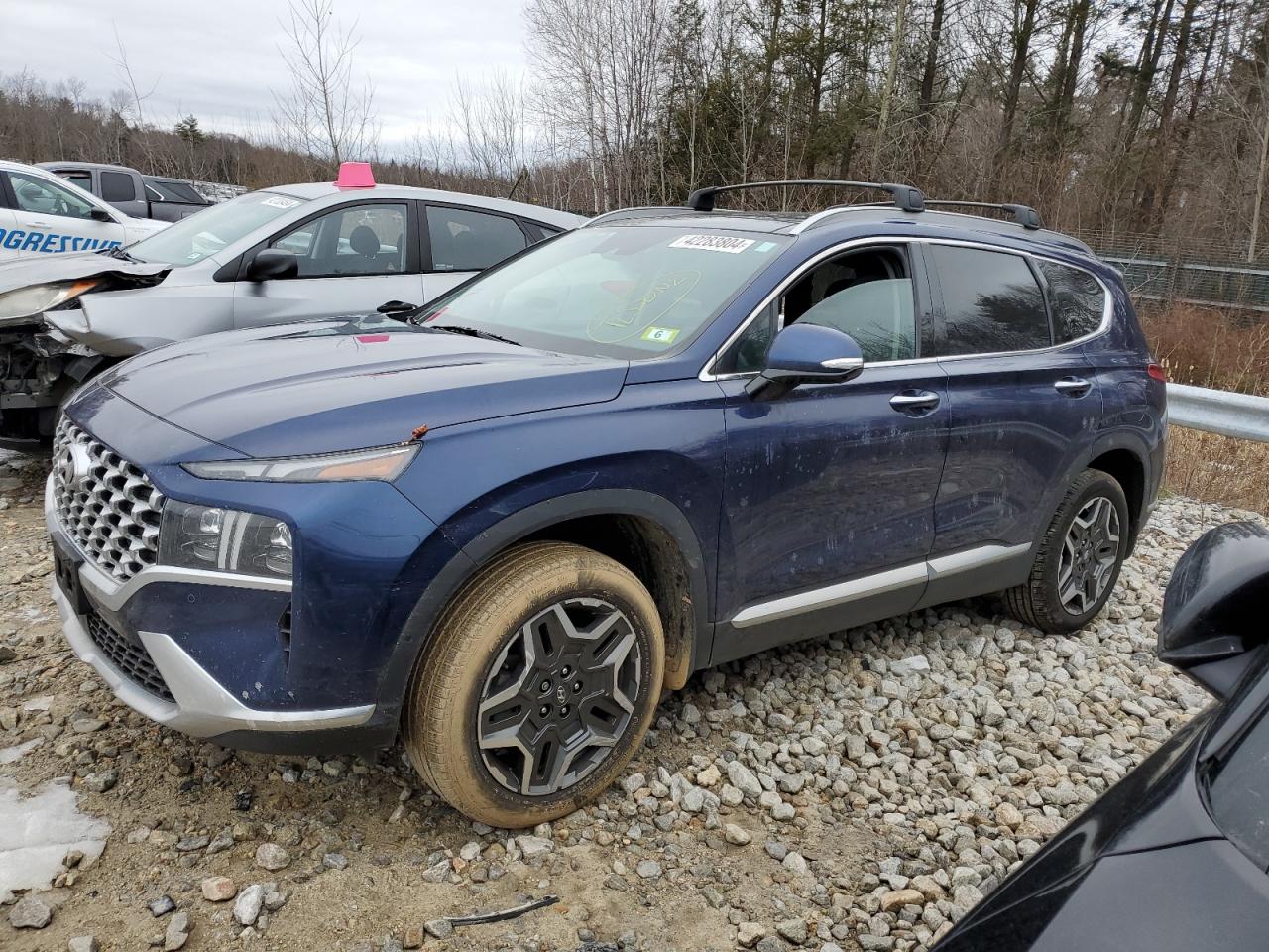 2022 HYUNDAI SANTA FE LIMITED VIN:5NMS4DALXNH411667