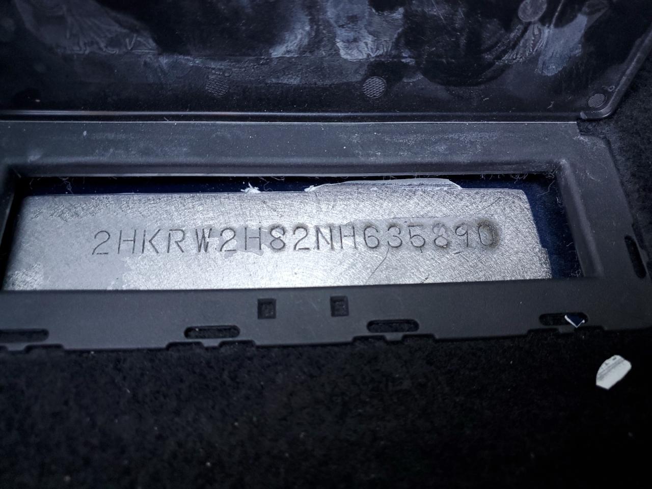 2022 HONDA CR-V EXL VIN:2HKRW2H82NH635890