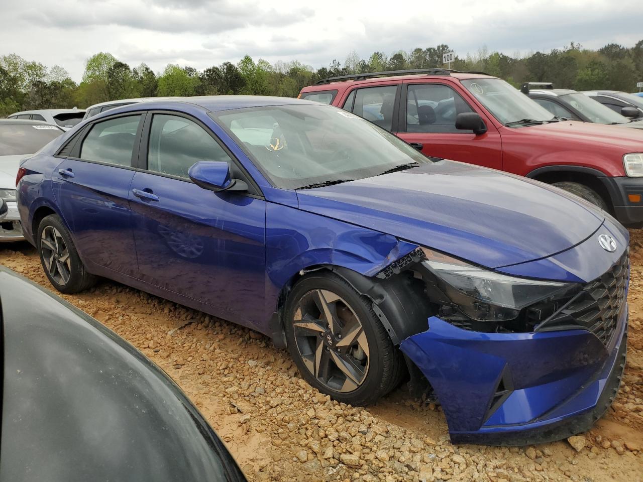 2023 HYUNDAI ELANTRA SEL VIN:KMHLS4AGXPU466141