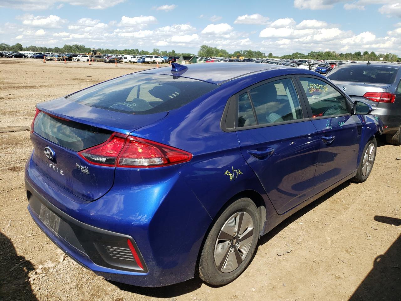 2022 HYUNDAI IONIQ BLUE VIN:KMHC65LC4NU269922