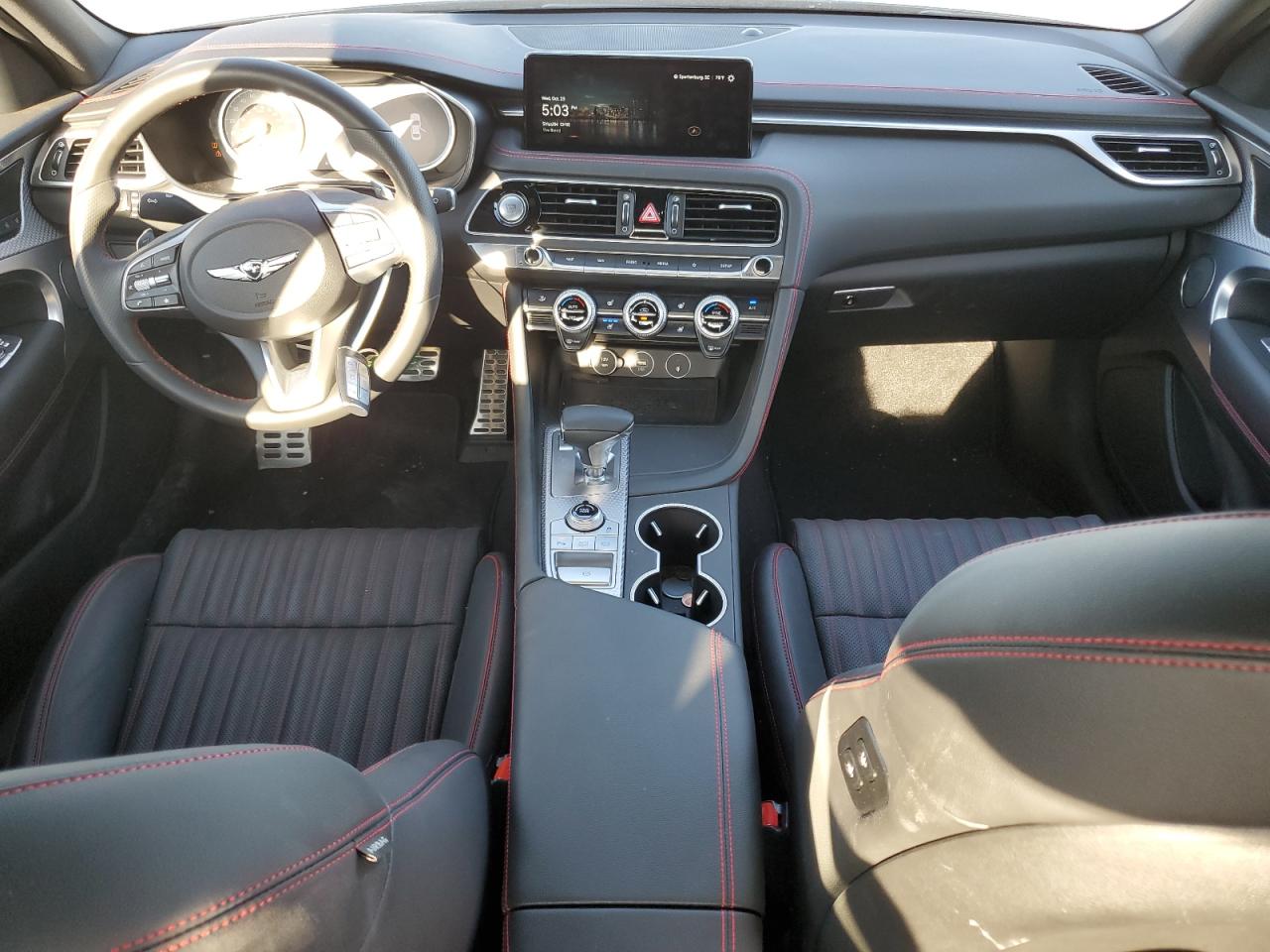 2023 GENESIS G70 BASE VIN:KMTG34TA3PU133101