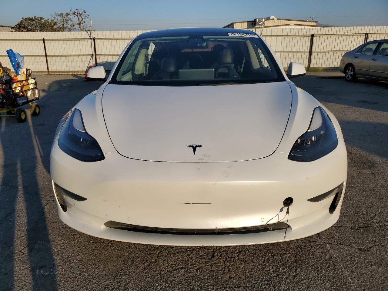2022 TESLA MODEL 3  VIN:5YJ3E1EA5NF142729