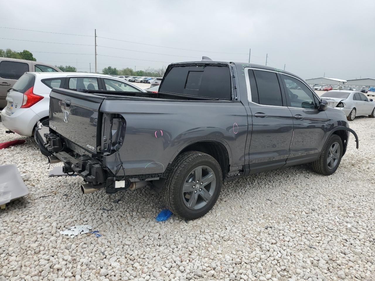 2023 HONDA RIDGELINE RTL VIN:5FPYK3F5XPB025508