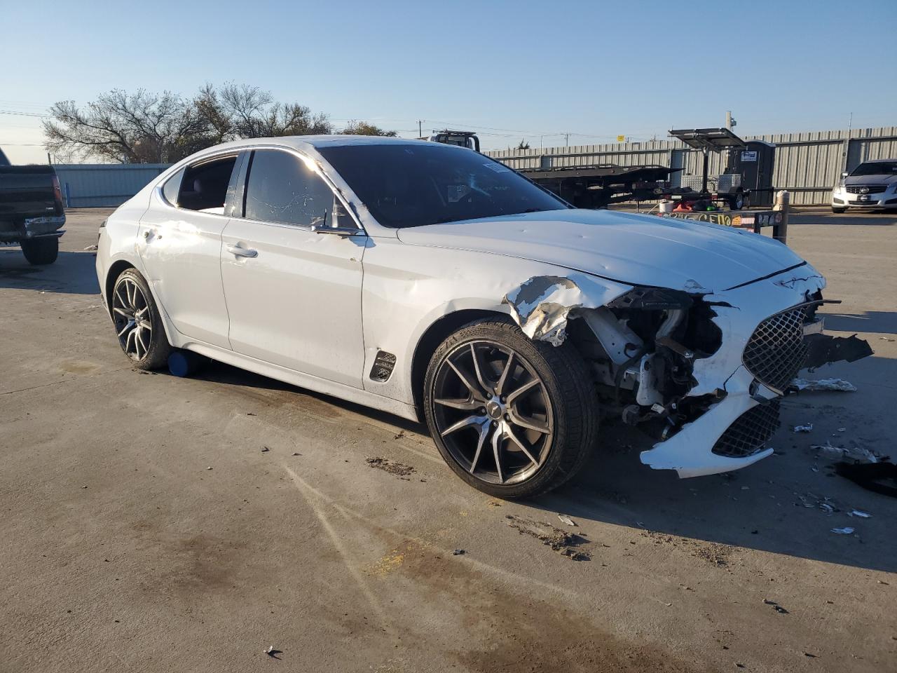 2022 GENESIS G70 BASE VIN:KMTG54TE5NU094831