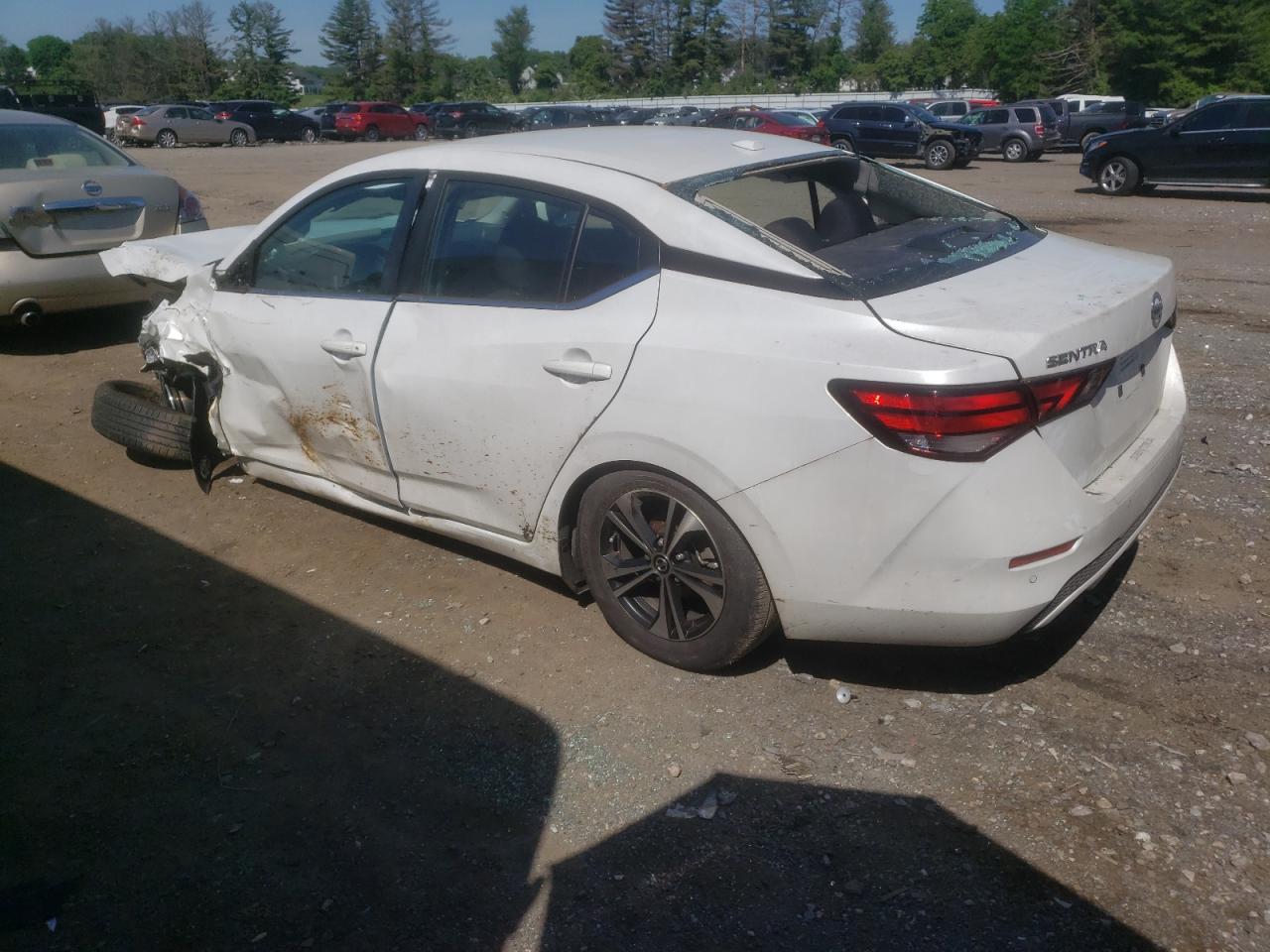2022 NISSAN SENTRA SV VIN:3N1AB8CV5NY317440