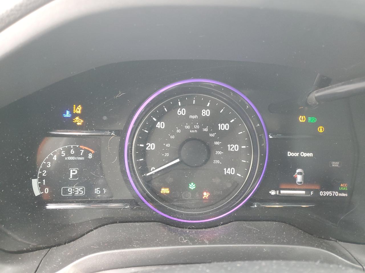 2022 HONDA HR-V EX VIN:3CZRU6H51NM772018