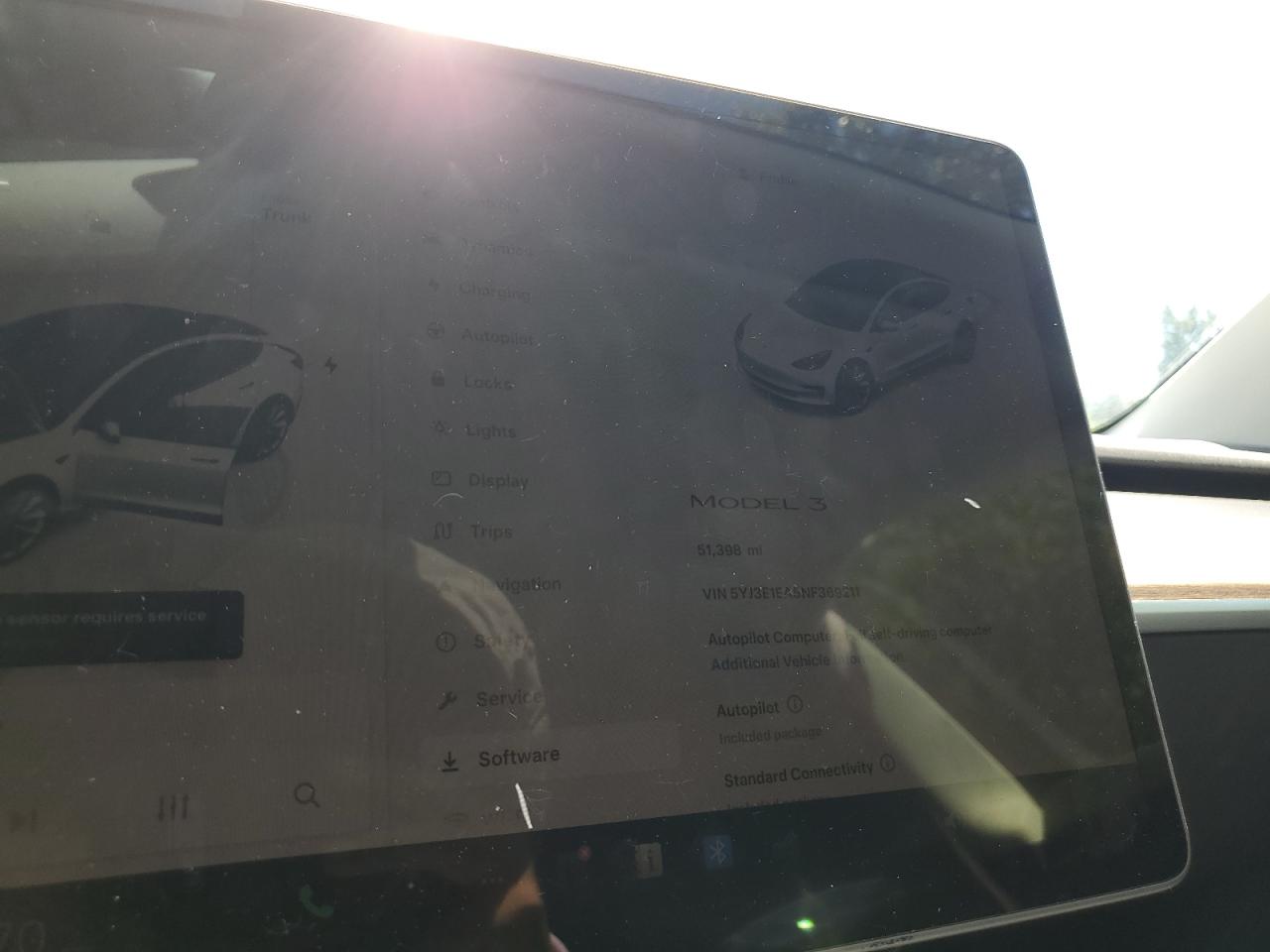 2022 TESLA MODEL 3  VIN:5YJ3E1EA5NF369211