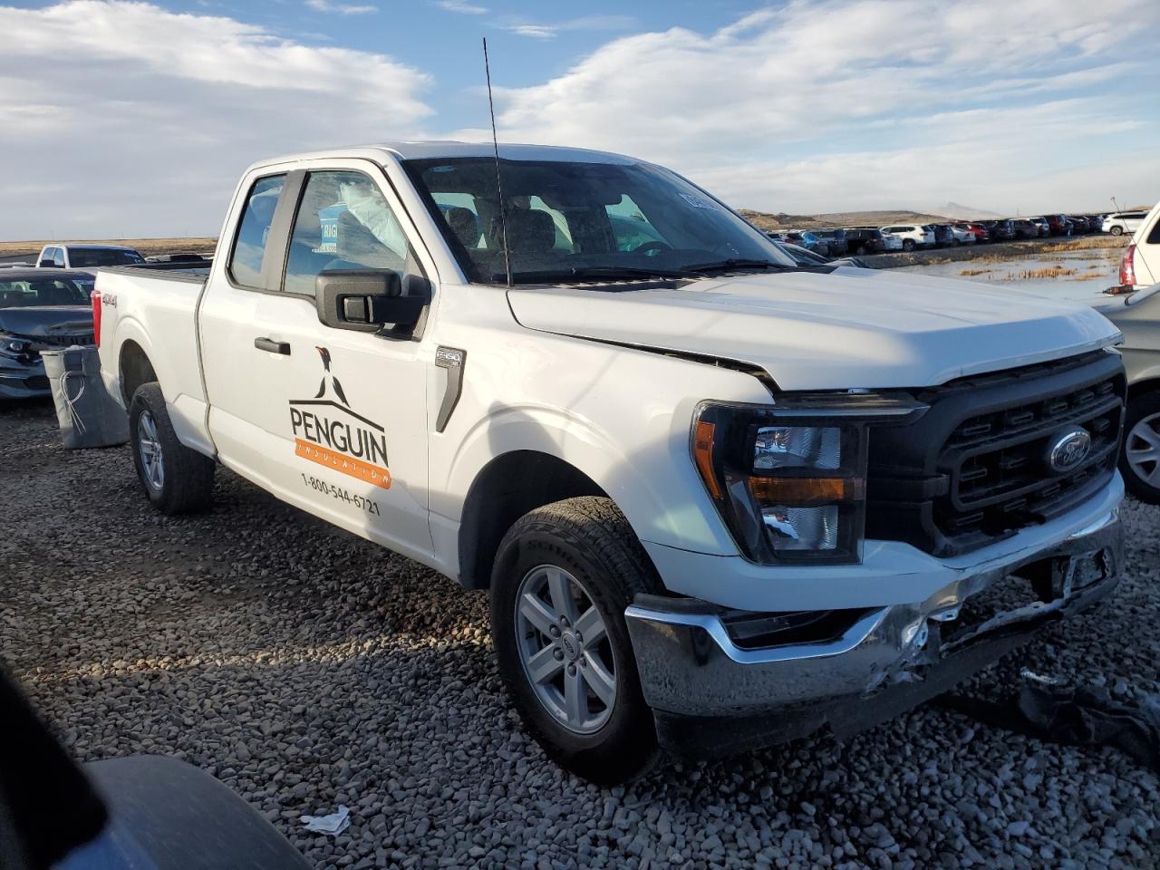 2023 FORD F150 SUPER CAB VIN:1FTFX1E54PKG18601