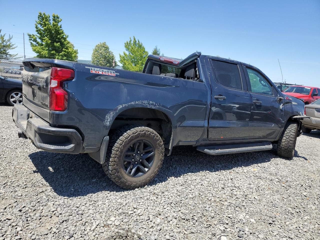 2022 CHEVROLET SILVERADO LTD K1500 TRAIL BOSS CUSTOM VIN:1GCPYCEL7NZ104841