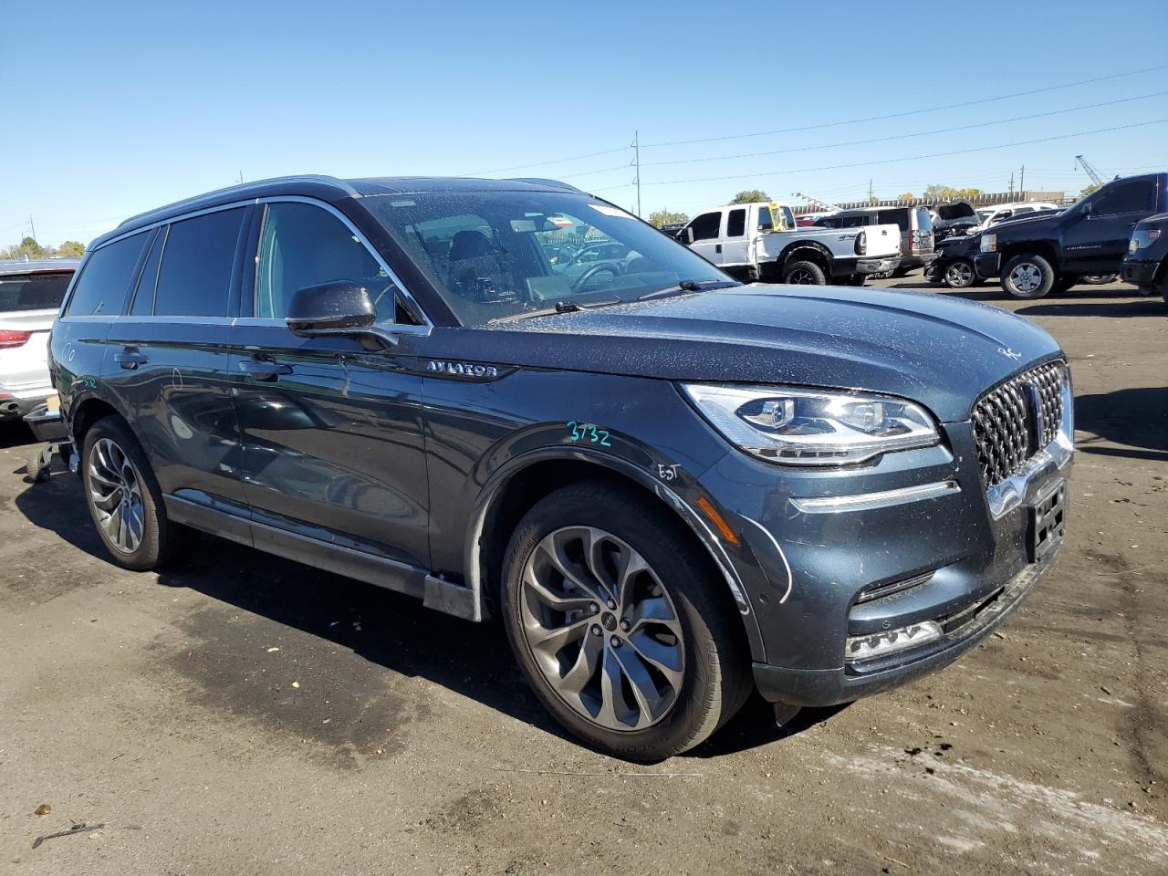 2022 LINCOLN AVIATOR GRAND TOURING VIN:5LMYJ8XY8NNL02066