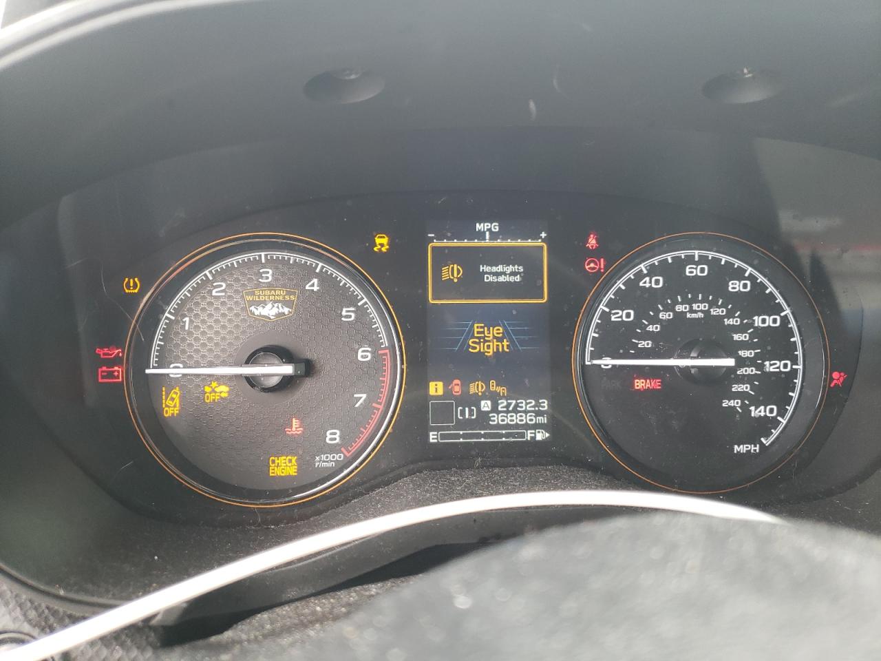 2022 SUBARU FORESTER WILDERNESS VIN:JF2SKAMC9NH467571