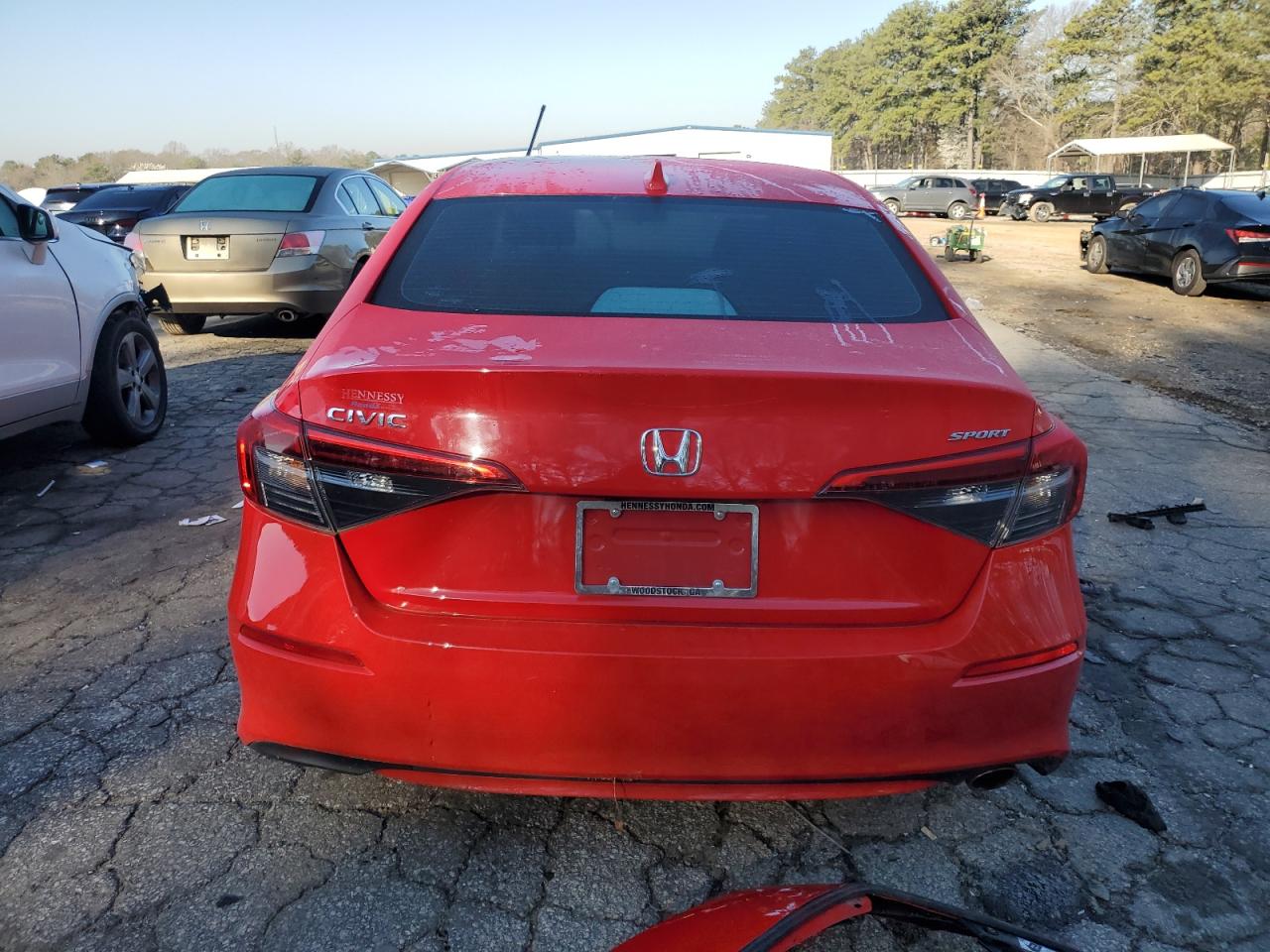 2022 HONDA CIVIC SPORT VIN:2HGFE2F59NH535035
