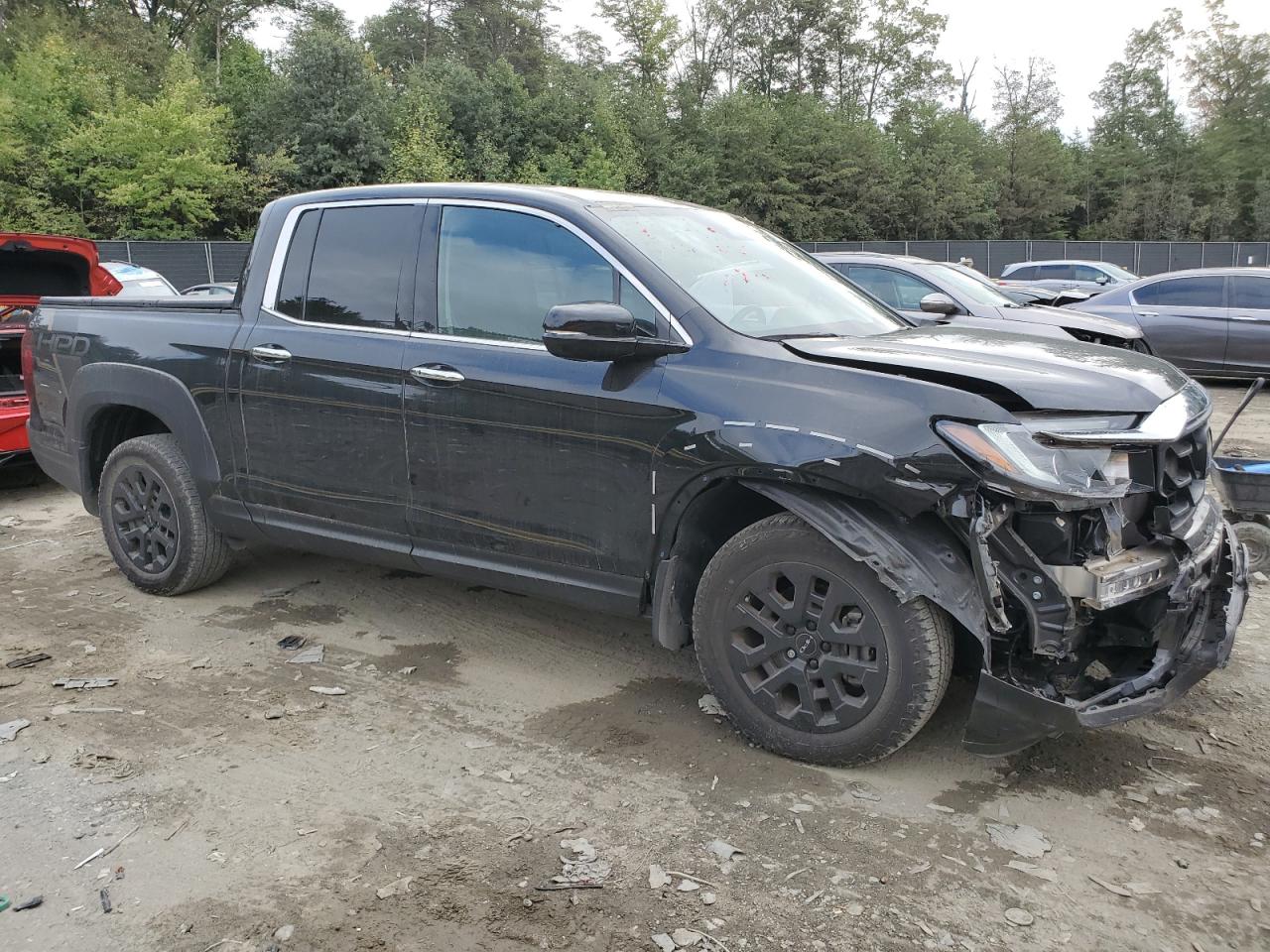 2022 HONDA RIDGELINE RTL VIN:5FPYK3F73NB038776