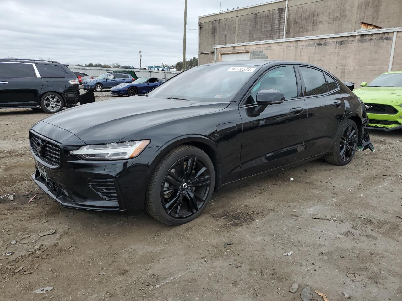 2022 VOLVO S60 T8 RECHARGE R-DESIGN VIN:7JRH60FD6NG193542