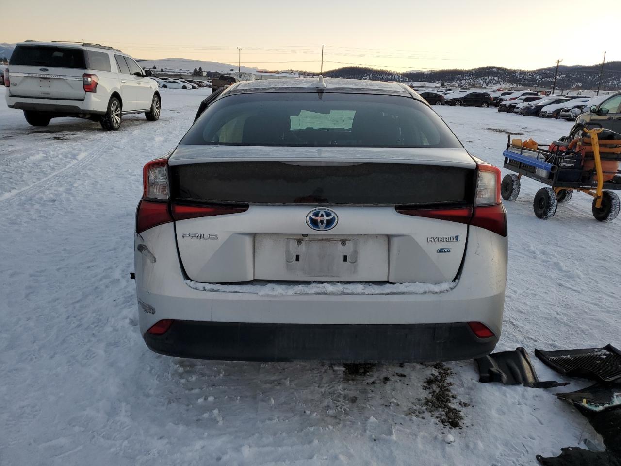 2022 TOYOTA PRIUS NIGHT SHADE VIN:JTDKAMFU8N3161256