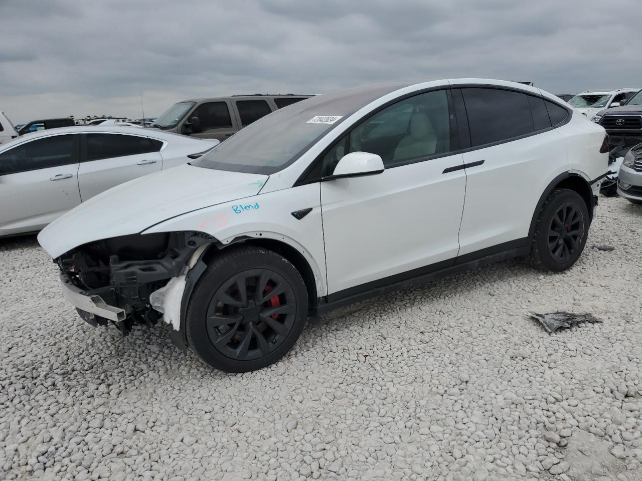 2023 TESLA MODEL X  VIN:7SAXCBE62PF397448