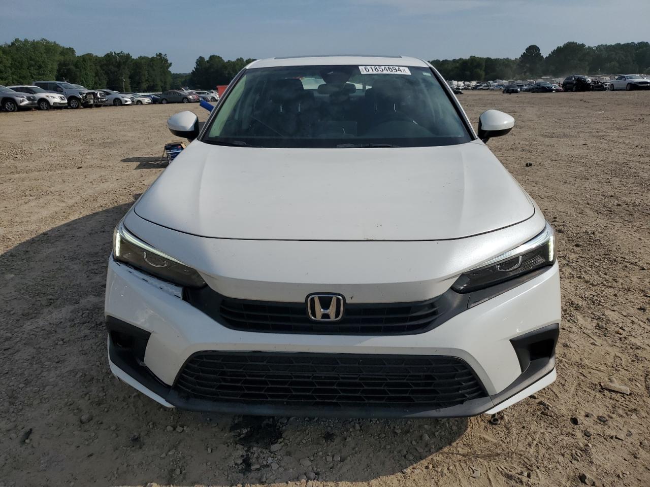 2022 HONDA CIVIC EX VIN:JHMFE1F75NX003480