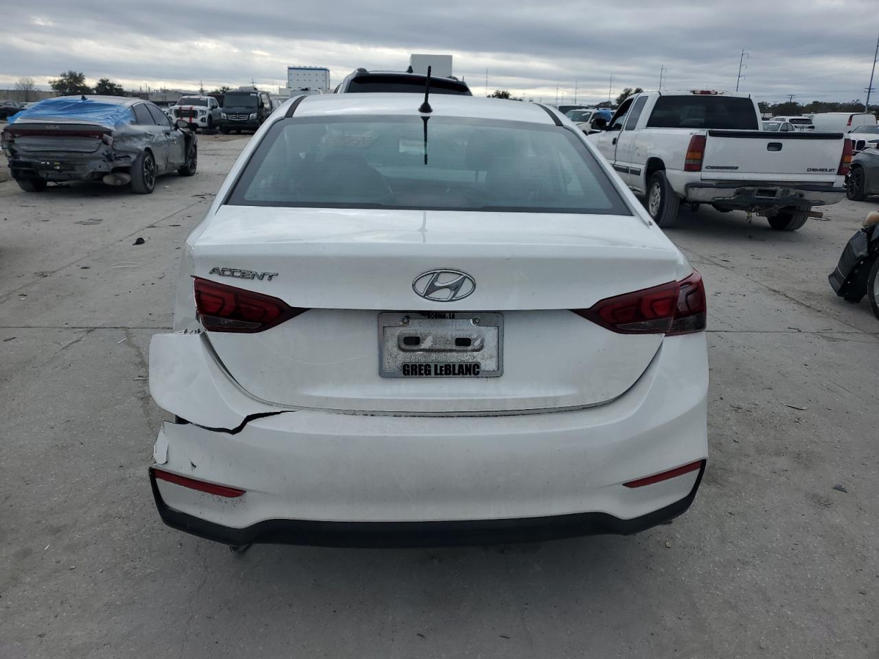 2022 HYUNDAI ACCENT SE VIN:3KPC24A63NE169347
