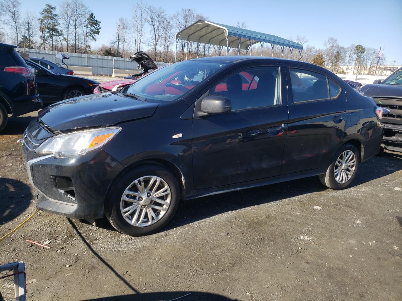 2022 MITSUBISHI MIRAGE G4 ES VIN:ML32FUFJ3NHF03549