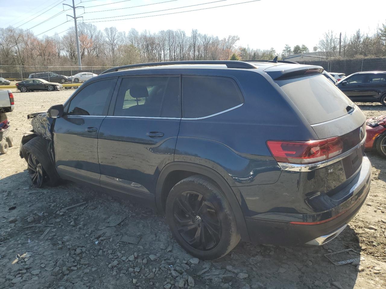 2022 VOLKSWAGEN ATLAS SE VIN:1V2KP2CA0NC514214