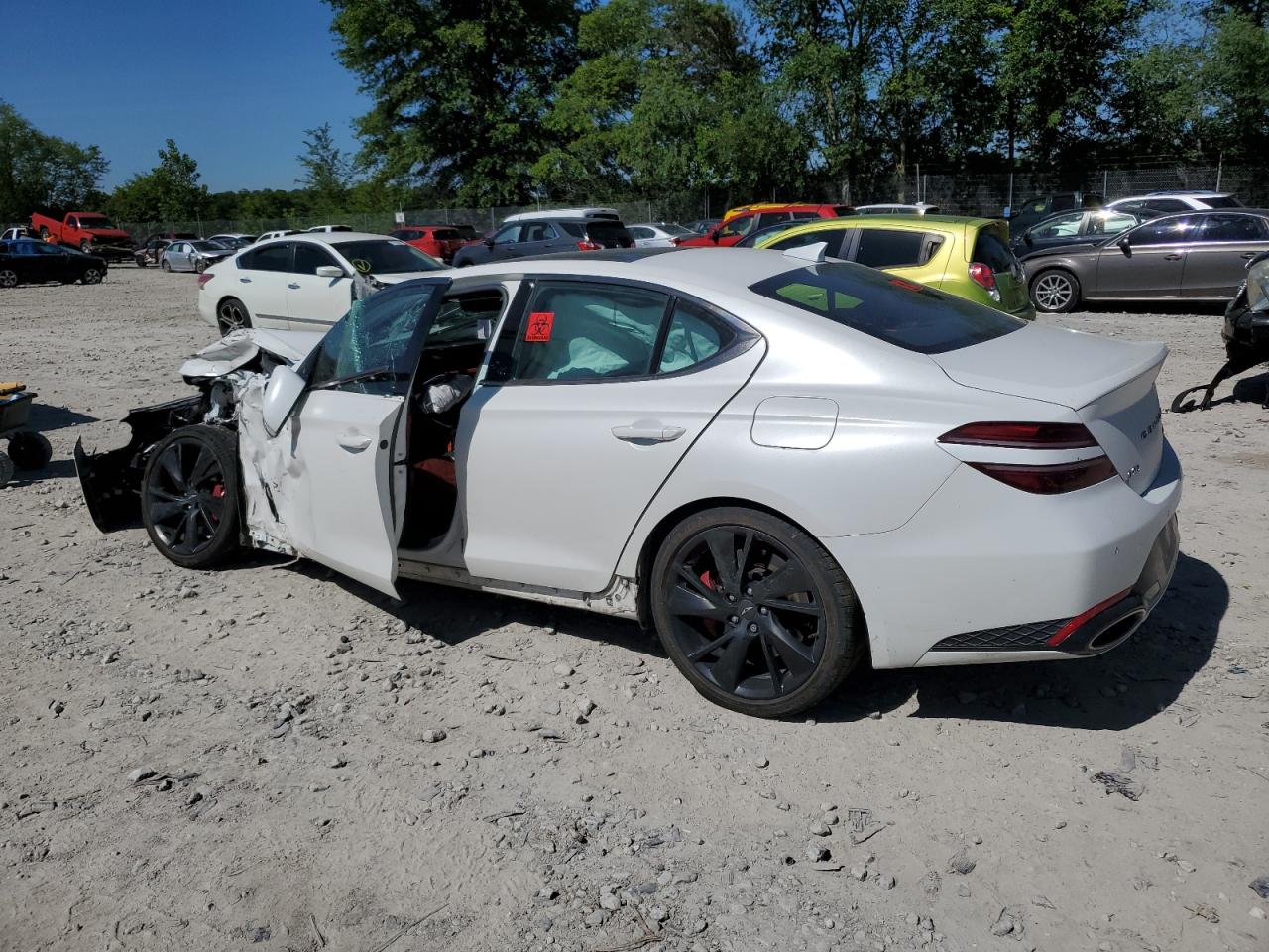 2023 GENESIS G70 BASE VIN:KMTG54TE1PU107920