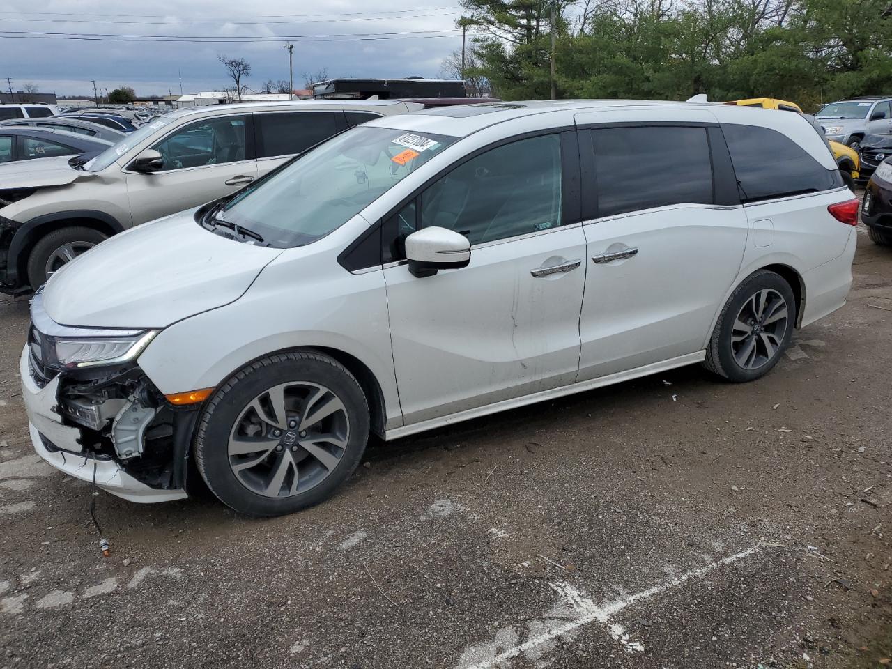 2022 HONDA ODYSSEY TOURING VIN:5FNRL6H89NB039089
