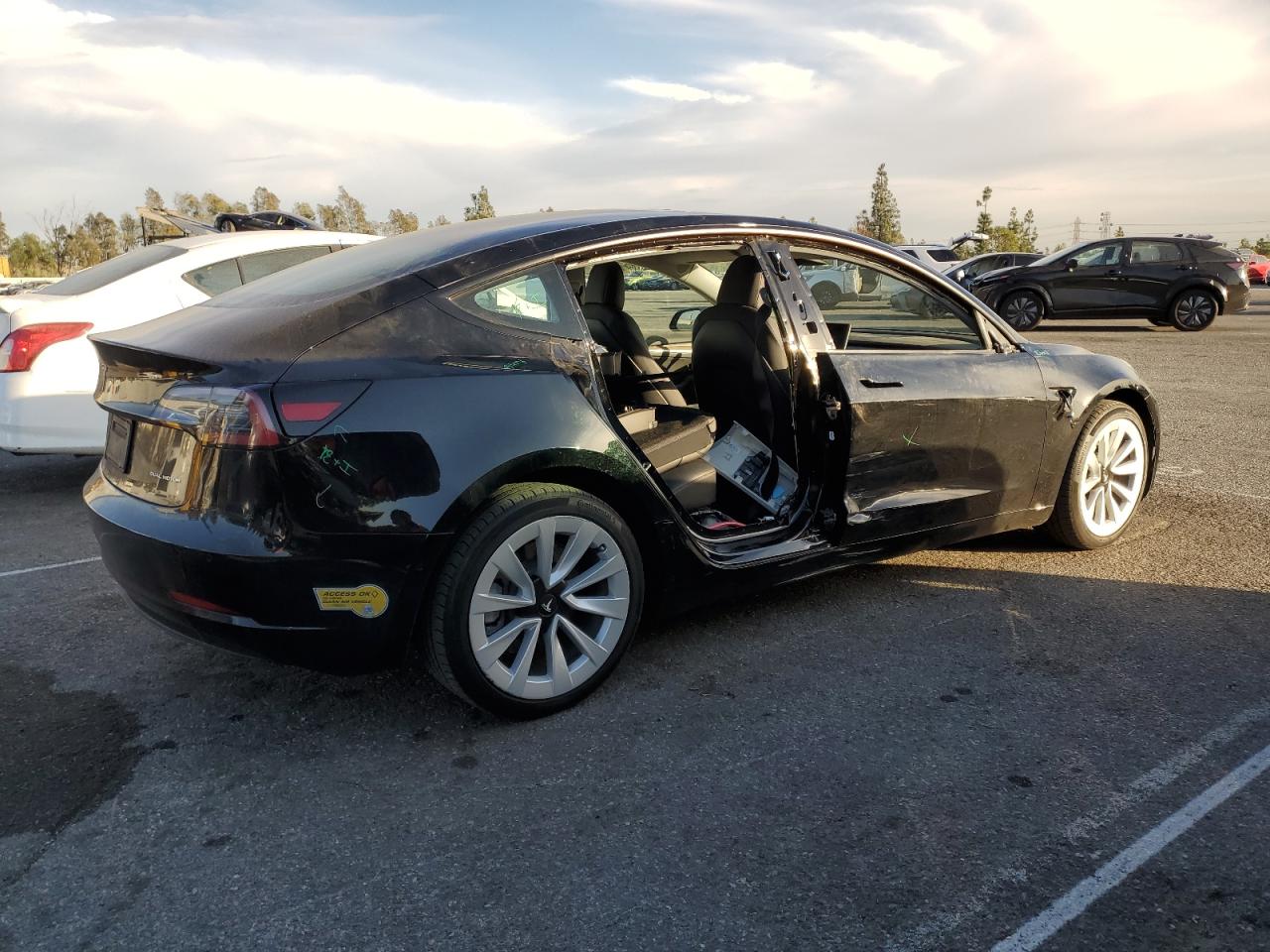 2022 TESLA MODEL 3  VIN:5YJ3E1EB9NF131421