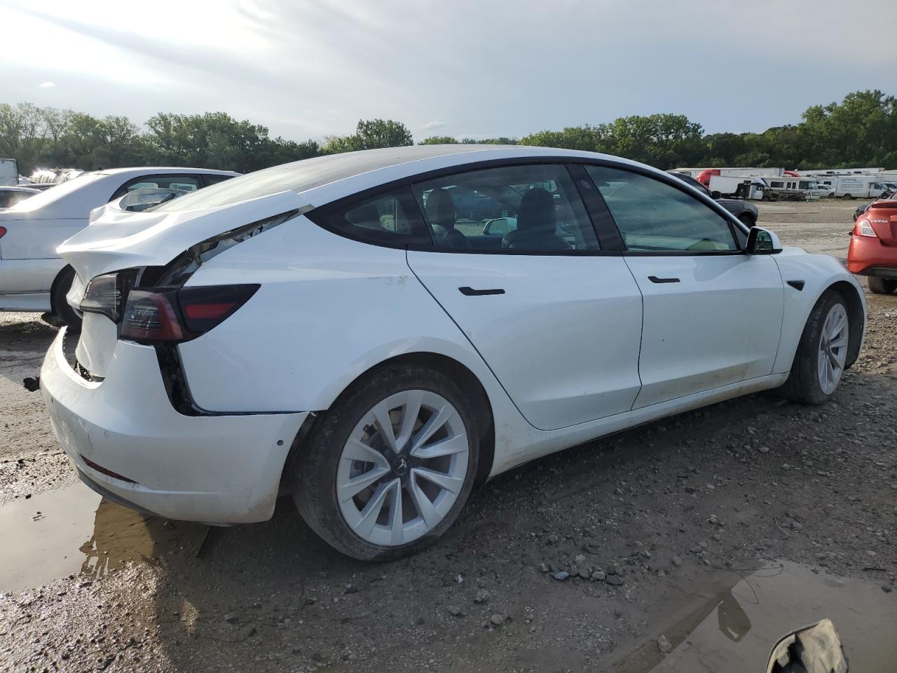 2022 TESLA MODEL 3  VIN:5YJ3E1EAXNF145707