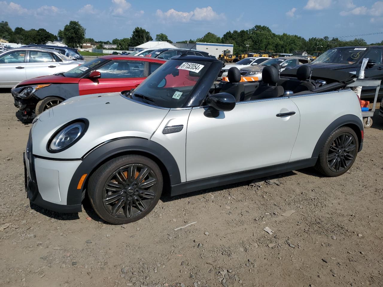 2022 MINI COOPER S VIN:WMW43DL08N3N99681