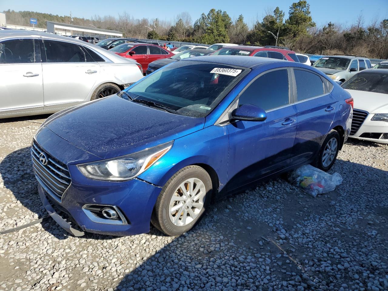 2022 HYUNDAI ACCENT SE VIN:3KPC24A6XNE190261