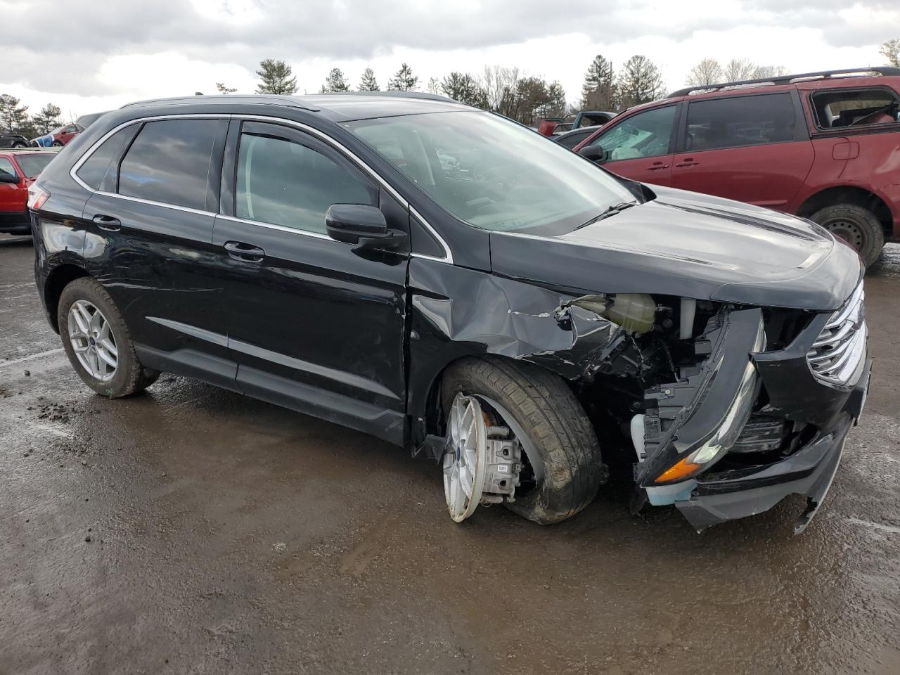 2022 FORD EDGE SEL VIN:2FMPK4J9XNBA17578