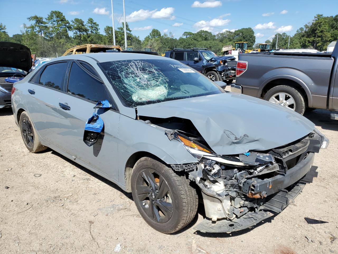 2022 HYUNDAI ELANTRA SEL VIN:KMHLM4AG6NU226043